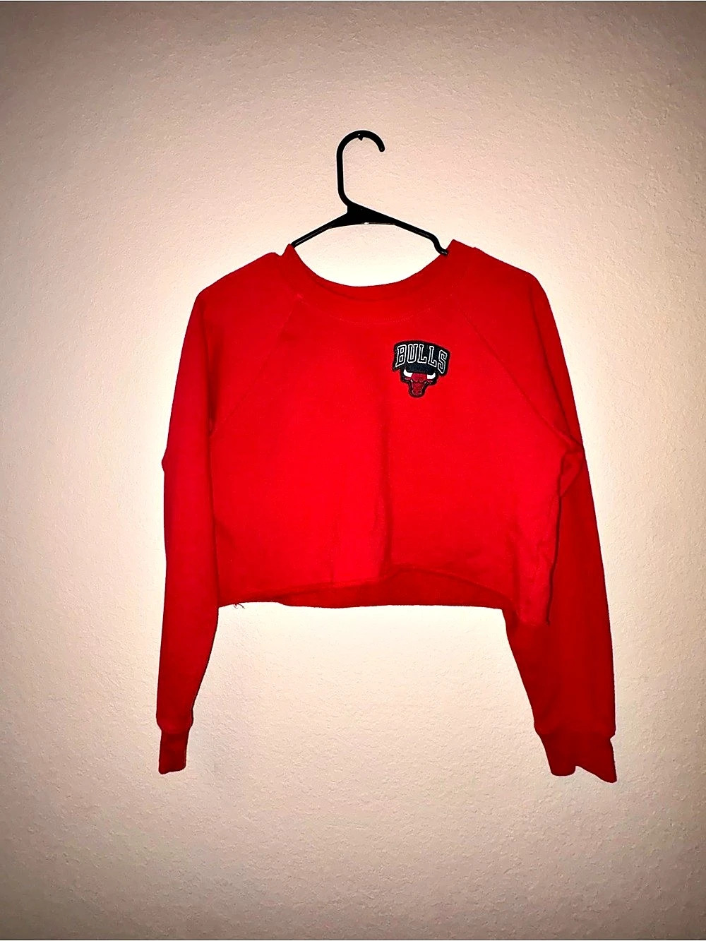 NBA Cropped Chicago Bulls 66 Sweatshirt